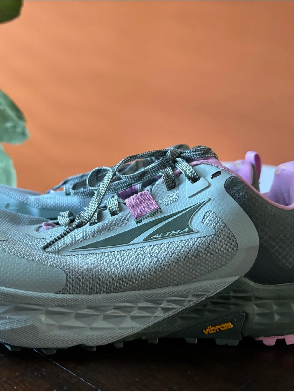 7.5 Women’s Altra Athletic Shoes- Light Green with Labender Accents